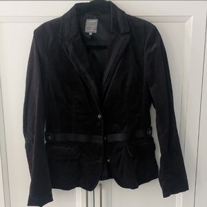 Black Velvet Women's Blazer